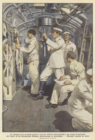 En Adriatique, pour la bonne guerre et non pour torpiller des navires-hôpitaux et faire des massacres d